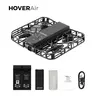 HOVERAir X1 Pocket-Sized Self-Flying Drone Helicopter Quadcopter for Content Creators, 125g Lightweight Foldable Portable Wireless Drone with 5 Pre-Programmed Flights, Orbit Mode, Mechanical Recording, Handbag, Folding Cable, Battery, Manual & Accessories