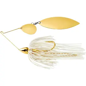 War Eagle Tandem Colorado Willow Gold Frame Spinnerbait - 3/8 oz