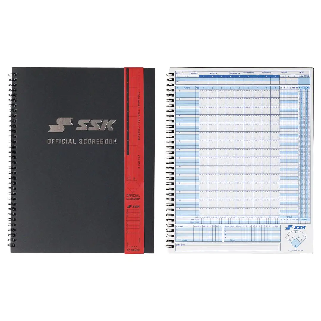 SSK 50 Game Official Scorebook Baseball & Softball