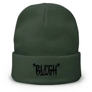 StayLoco Military Green *BLEGH* Beanie