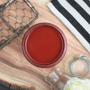 Dixie Belle Paint | RUSTIC RED Chalk Mineral Furniture Paint | Original Product with Rich Color and Versatile Application for Furniture and Home Decor