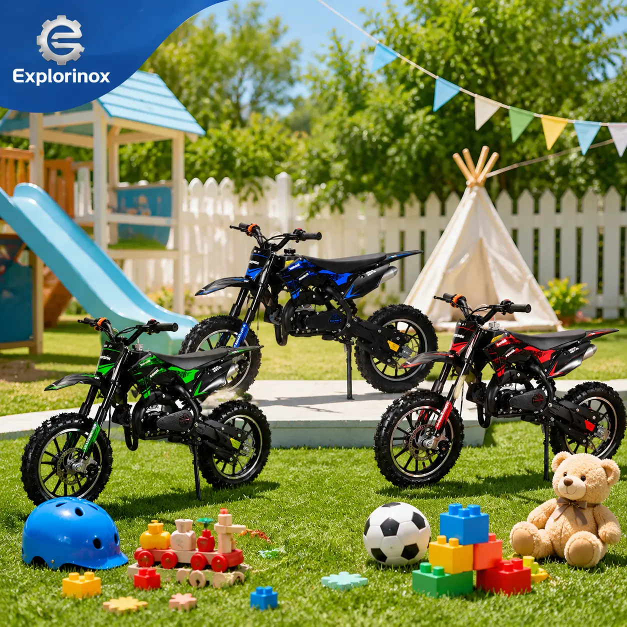 Explorinox Kids Outdoor Play Toy, Fun Miniature Toy Model with Durable Design, Creative Activity Toy for Children