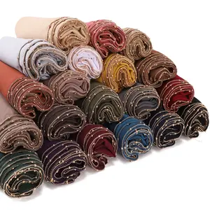 Wholesale New Premium Light Weight Soft Chiffon Chain Hijab