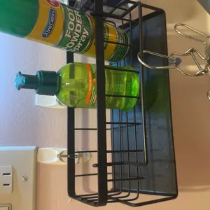 Kitchen Sink Drain Rack, Metal Sponge Holder, Multifunctional Storage Rack for the Home