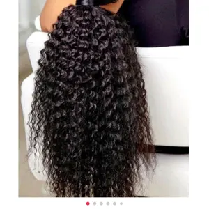 Rose Hair 18 Inch Pre-Looped Curly Crochet Hair for Back to School