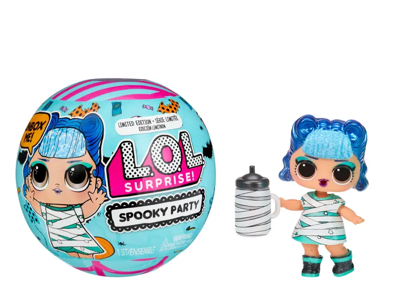 LOL Surprise Spooky Party Glitter Ghost Limited Edition Halloween Doll