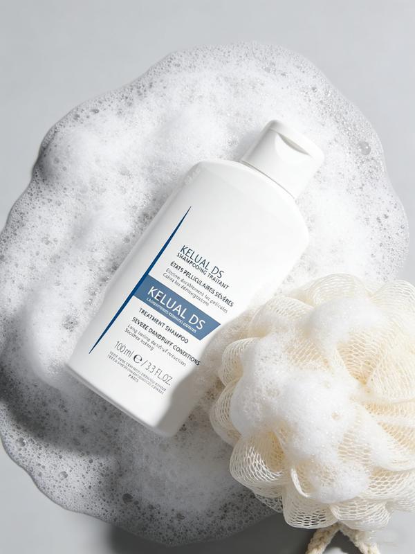 KELUAL DS Anti-Dandruff Shampoo, Treatment Shampoo for Severe Dandruff, Long-Lasting Relief, 3.3 Fl Oz