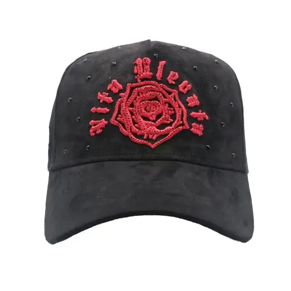 Premium Milano stone rose trucker hat