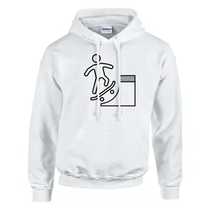 SkateRamp Skateboard Hoodie – Heavy Blend Cotton-Polyester Design