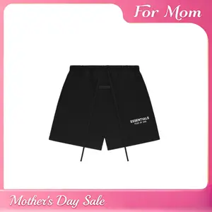 Fear of God Essentials Classic Sweatshort Jet Black Authentic Brand New Fashion Streetwear Hypebeast Limited Gift