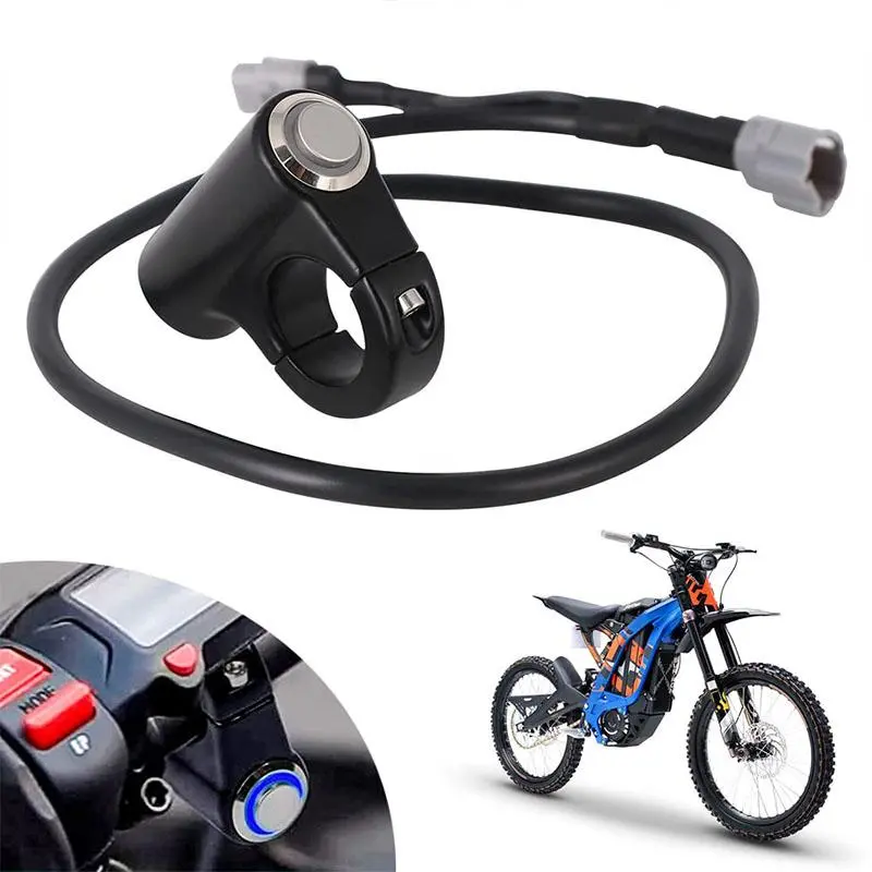 Motorcycle Handlebar Light on Off Switch, On Off Control, Kill Switch, Motorcycle Headlight Switch, Motorcycle Accessories for Sur Ron Ultra Bee Light Bee X S Talaria Sting MX3 Segway X260 X160 Electric EBike