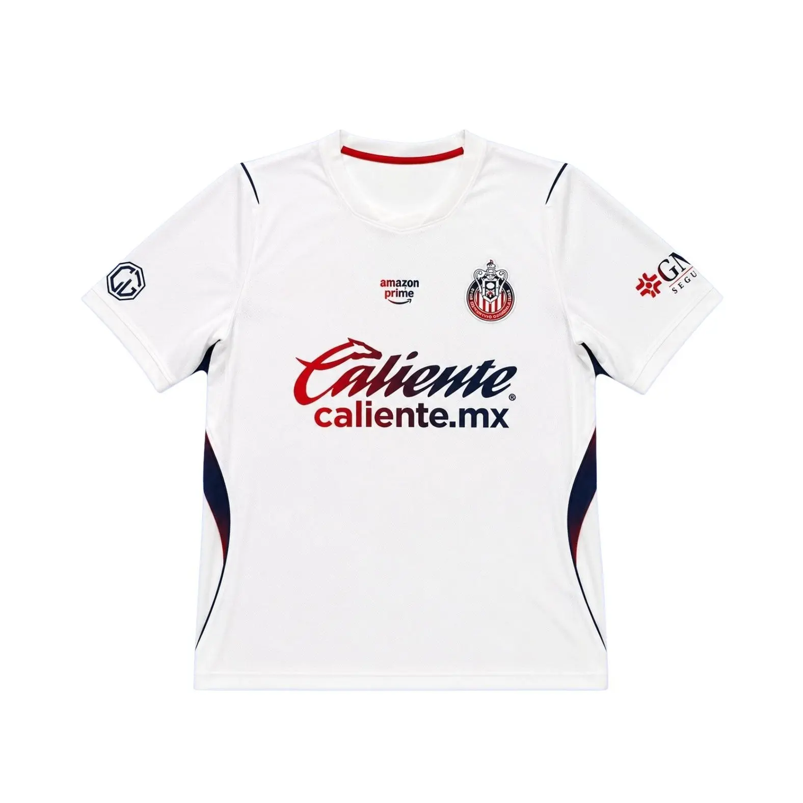 Chivas 26-27 Away Soccer Jersey, All Size S-5XL, Breathable Game Day Sports Shirt, Short Sleeve, Quick-Dry Football Shirt, Liga MX Fans Jersey