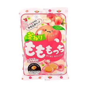 SEIKA Japanese Peach Mochi Gummy Candy 32g - Soft Chewy Fruit Snack SEIKA Japanese Peach Mochi Gummy Candy 32g - Soft Chewy Fruit Snack