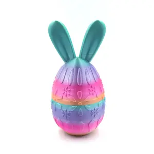 3D Printed Easter Bunny Egg Container2025  | Kids Easter Basket Stuffers & party decorations ,Easter Ornaments,easter basket toddler Easter hunt Set fabric  easter  eggs