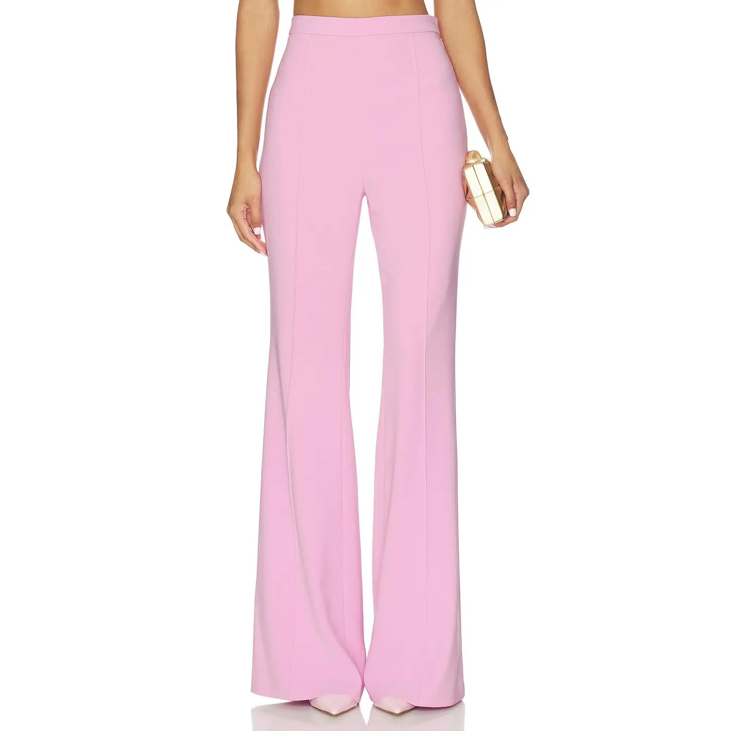Nadine Merabi Charlotte Pink Trousers in Pink