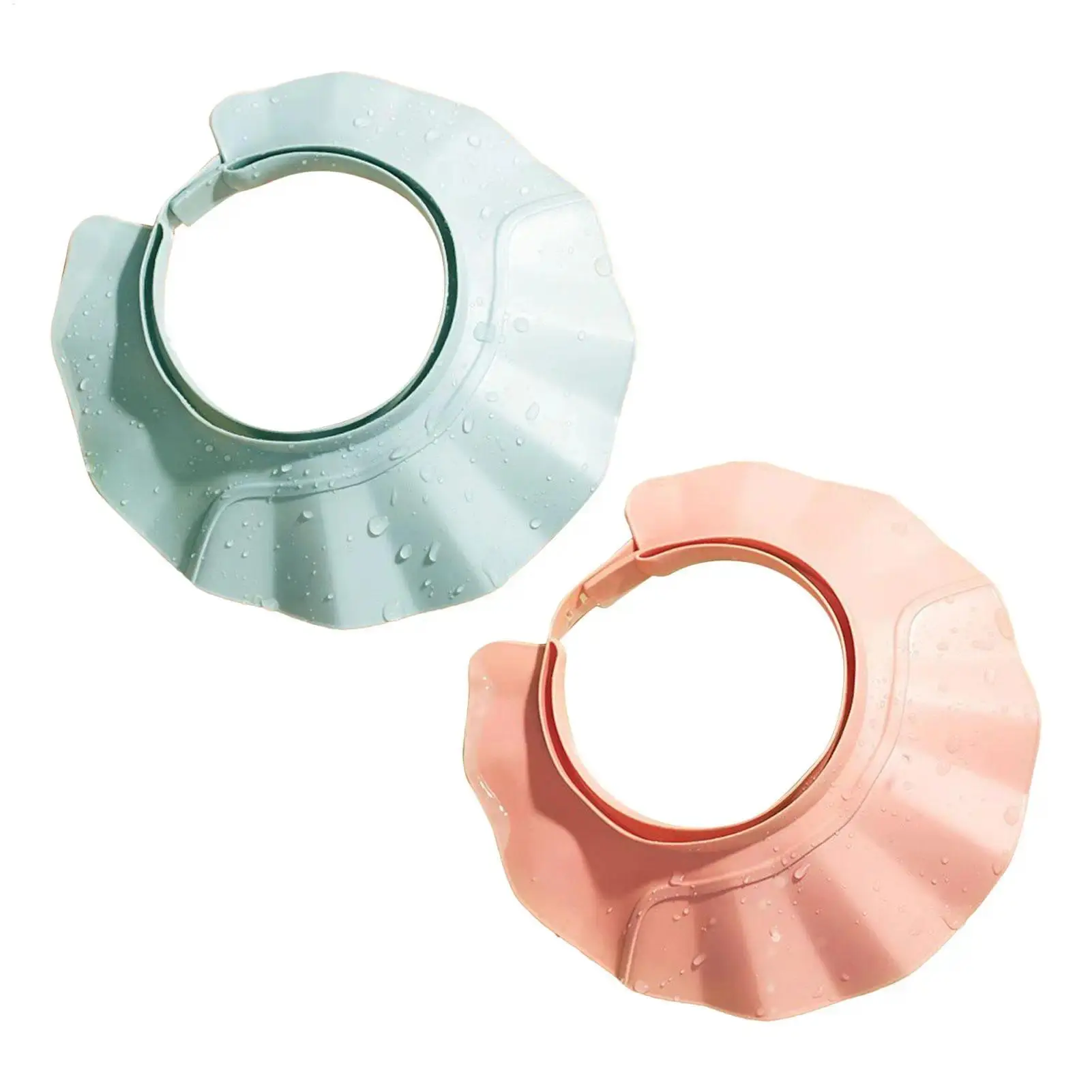 Adjustable Baby Hair Washing Shield - Eye & Ear Protection Bath Visor for Toddlers, Pregnant Individuals - Child-Adult Head Fit for Teens, Elderly, Disabled - 24x24cm, 58cm/22.83in, 80g, 9.45x9.45in Home Bathroom Shower Supply for Boys