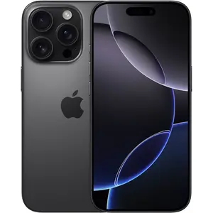 Refurbished Apple iPhone 16 Pro 1TB Black Titanium (Unlocked) - Excellent