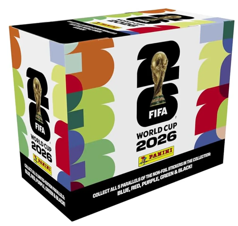 Panini® FIFA World Cup ONE SMALL Sticker Box (25 Packs Total) Panini® FIFA World Cup ONE SMALL Sticker Box (25 Packs Total)
