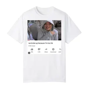 Trendy Vibes Meme T-Shirt, Embrace Viral Moments with Humor, Unisex Trisha Paytas Fan Apparel, Casual Statement Piece for Social Media Enthusiasts, Perfect for Relaxed Outings or Fun Gatherings