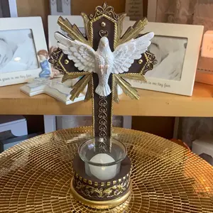 Espíritu Santo con vela 10” - 1340-10