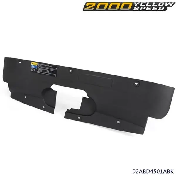 Radiator Upper Air Baffle Cover, GMC Accessories, Fit for 2003-2007 Chevrolet Silverado Automotive Replacement Part