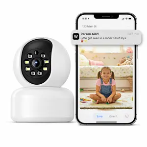 Hawkray Pet Camera with AI Multi-Pet Recognition, 3MP 2K Dog Camera for Home Security, AI Summary, 2-Way Audio, Smart Cat Monitor for Multi-Pet Homes