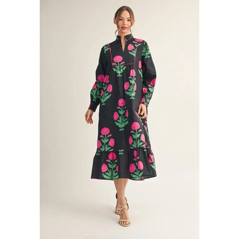 Standing Tall Midi Dress