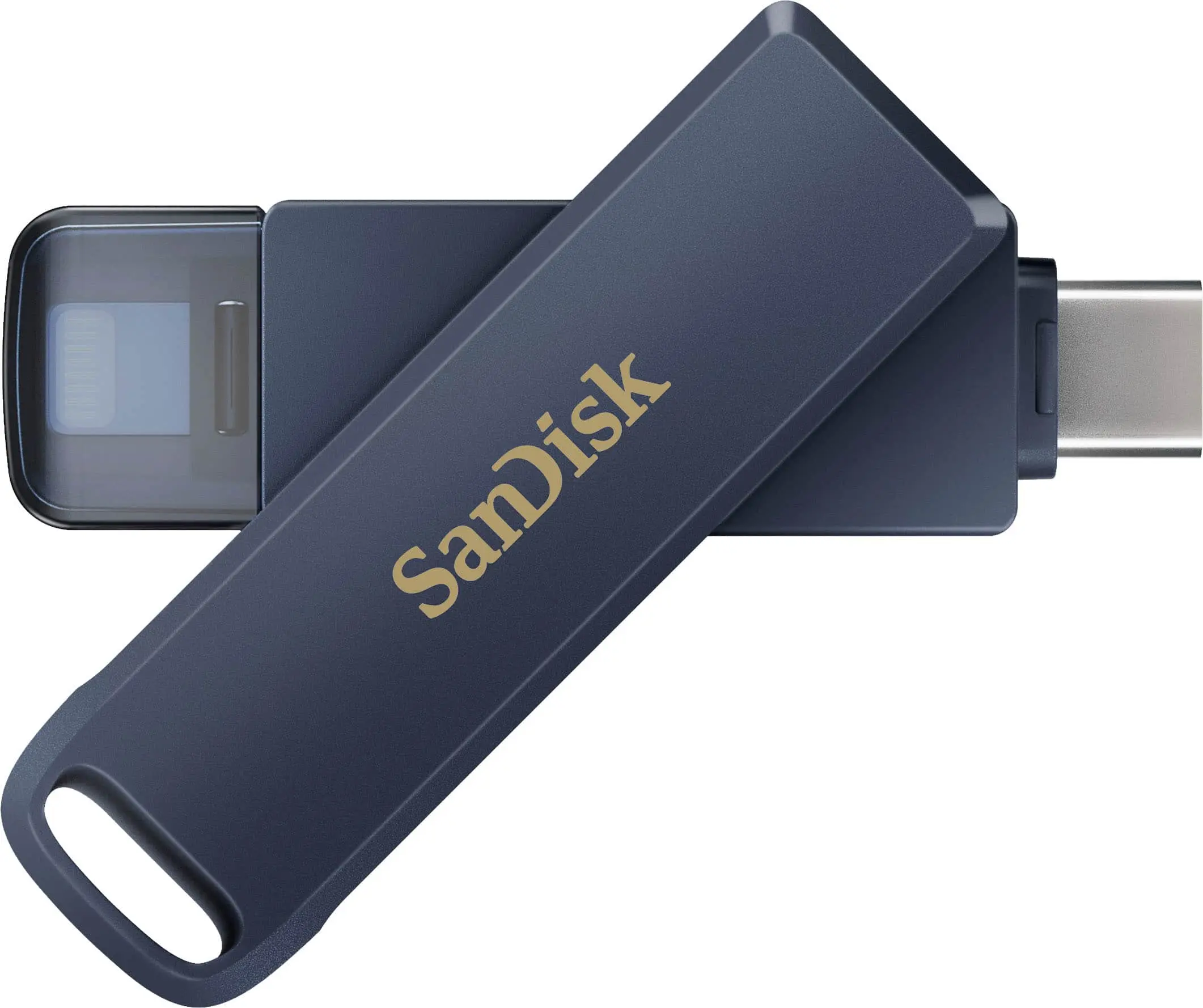 256GB USB Flash Drive for iPhone Lightning and USB Type-C Metallic Sky
