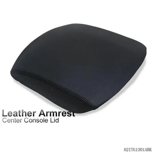 G-PLUS Motor Interior Leather Armrest Latch Center Console Lid Cover Fit For 09-15 Honda Pilot 3.5L