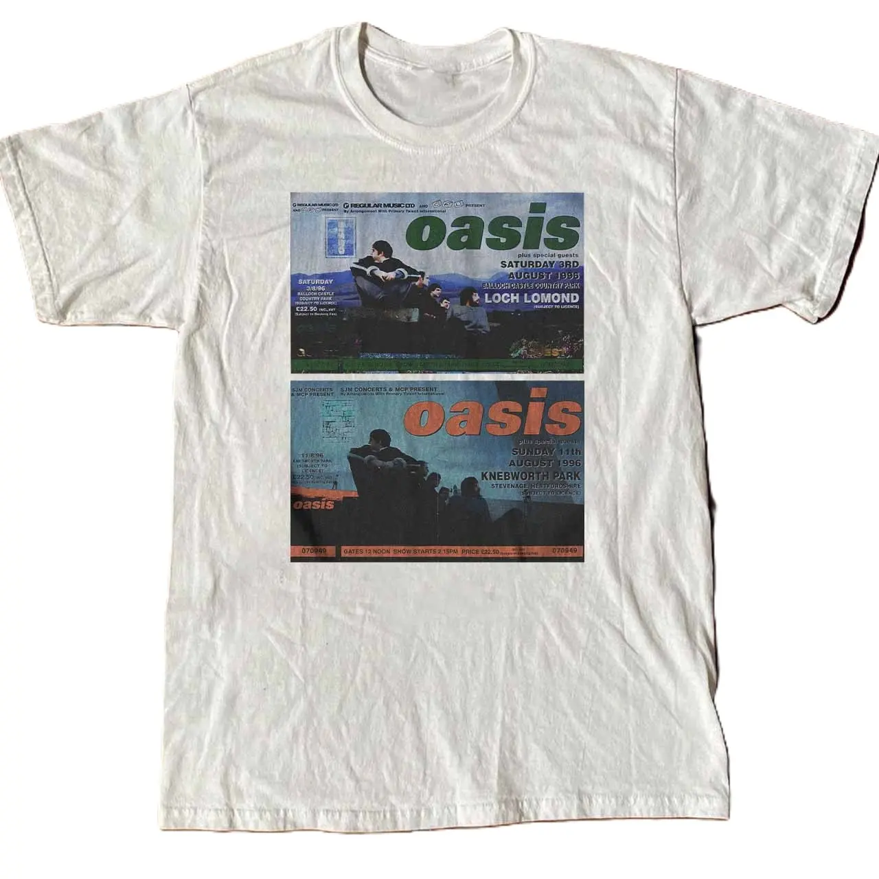Oasis Definitely Maybe black cotton t-shirt Size S-5XL