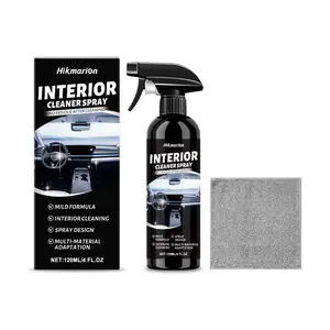 Car Interior Cleaner Spray - Removes Dust, Stains & Odors from Dashboards, Seats & Leather - Safe & Non-Toxic - 4 fl oz