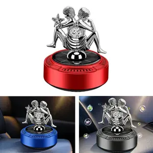 Solar Gemini model air freshener decorative aromatherapy interior, automatic rotating fragrance ornament, Car Interior Diffusers, Car Fragrance System