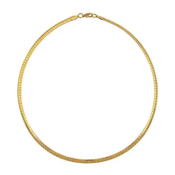 Stately Steel Omega Chain Necklace Stately Steel Omega Chain Necklace