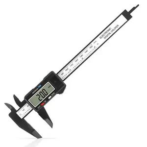 Electronic Digital Caliper Stainless Steel High Precision Measuring Industrial Gauge 0-150mm, Durable Measurement Tool for Professionals