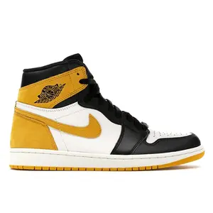 Jordan Men's 1 Retro High Yellow Ochre, from StockX