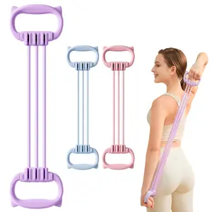 Comfortable Handle Resistance Band, Single Resistance Band for Fitness Training, Home Exercise Equipment, Physical Therapy, Pilates