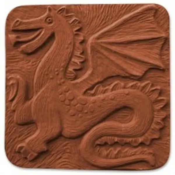 Dragon Stepping Stone Mold - Pack of 2