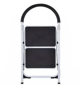 Costway 2-Step Ladder – Industrial Folding Stool, 330Lbs Max Weight