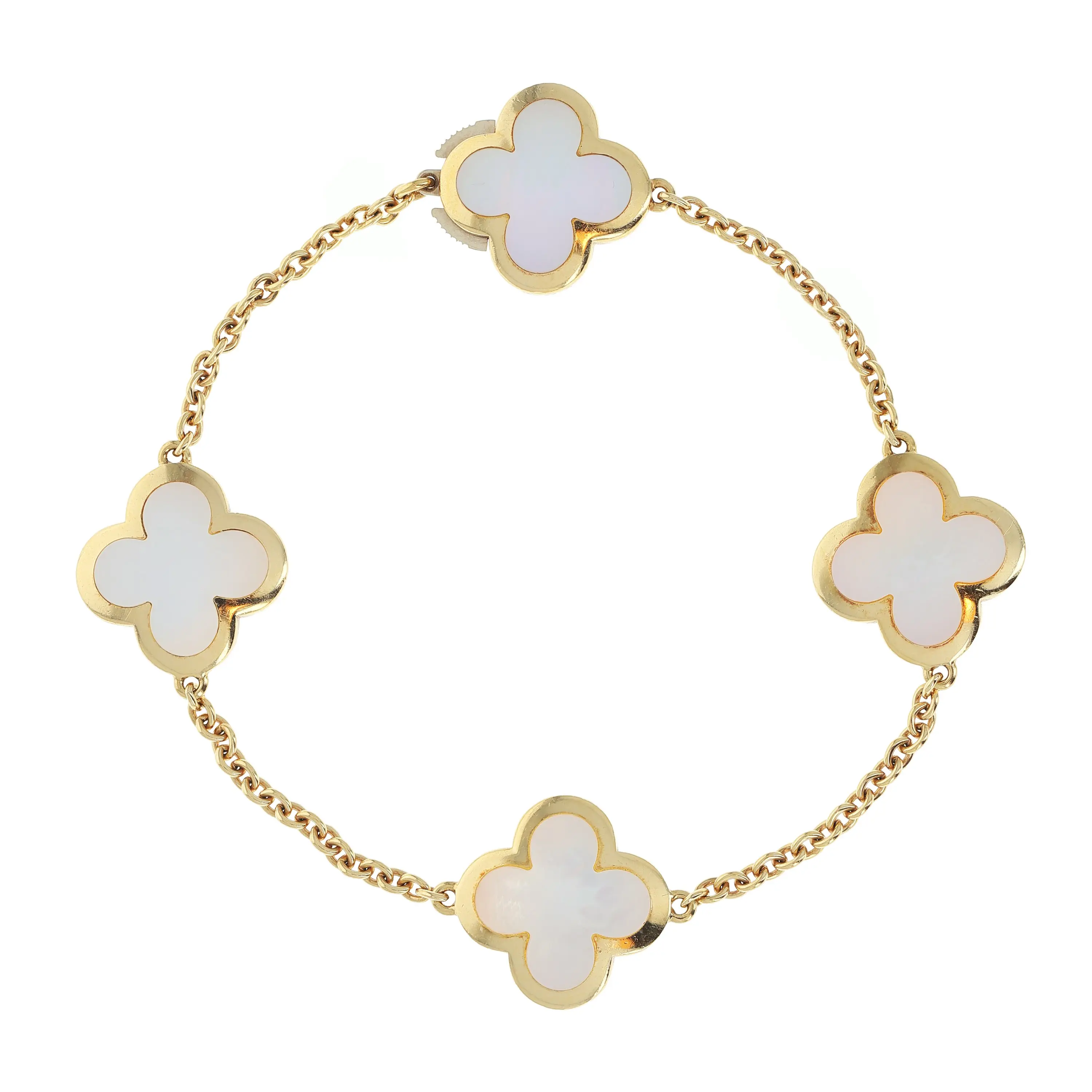 Pre-owned Van Cleef & Arpels Pure Alhambra Bracelet