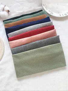 Women's Wide-Brimmed Knitted Hairband, Vintage Solid Color Design, Perfect Accessory for Stylish Looks & Everyday Wear