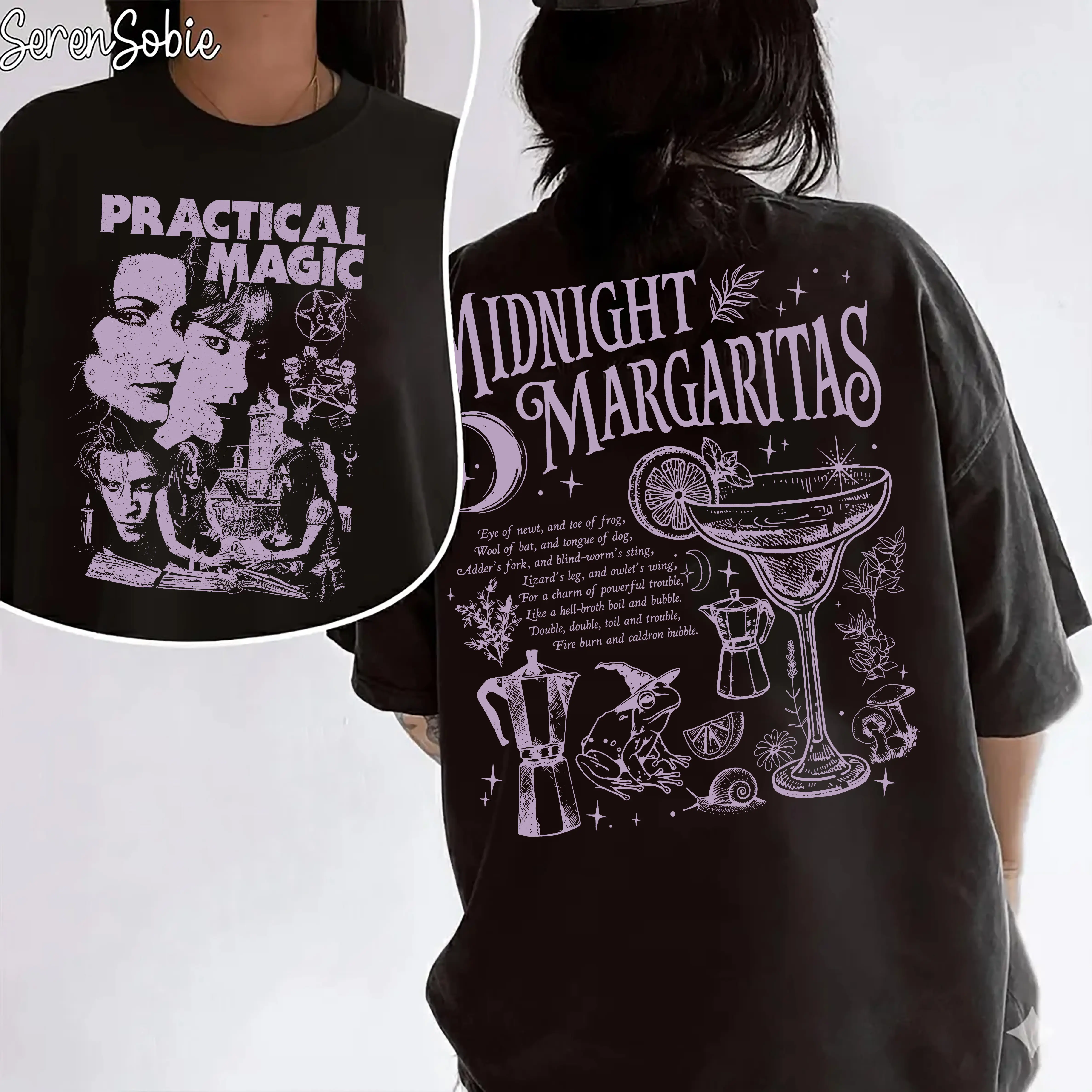 Practical Magic Movie Shirt. Vintage Witch Graphic Tee
