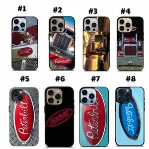Peterbilt Truck Logo Phone Case Compatible with iPhone X, 11, 12, 13, 14, 15, 16, 17 Series & Galaxy Series