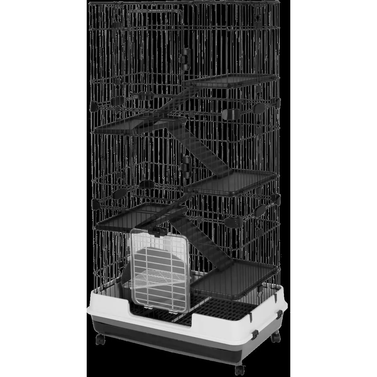 A&E Cage ARB80-3 32 x 21 x 57 in. Deluxe 6 Level Small Animal Cage