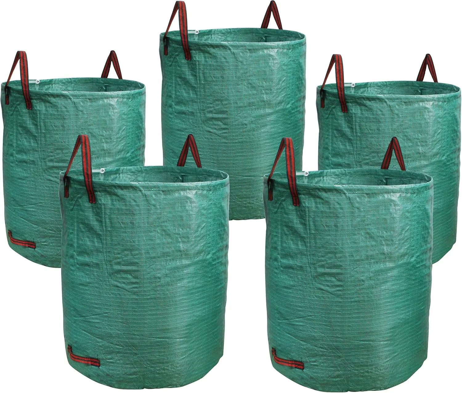 5-Pack 72 Gallons Garden Bag Heavy Duty Gardening Bags, Lawn Pool Garden Leaf  Rubbish  Grass Bag (5 X 72Gallons)