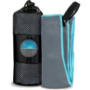 Microfiber Travel Towel Fast Drying Lightweight - Quick Dry Towel for Camping, Beach, Backpacking, Hiking & Sport