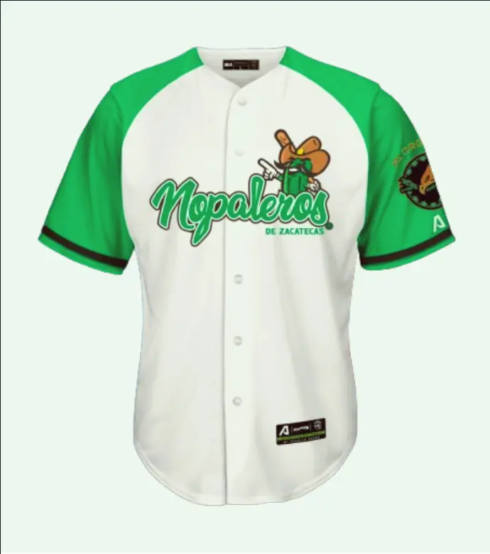 NOPALEROS DE ZACATECAS BASEBALL JERSEY
