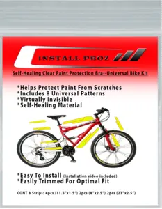 Self-Healing Clear Paint Protection Film - Universal Bicycle Kit