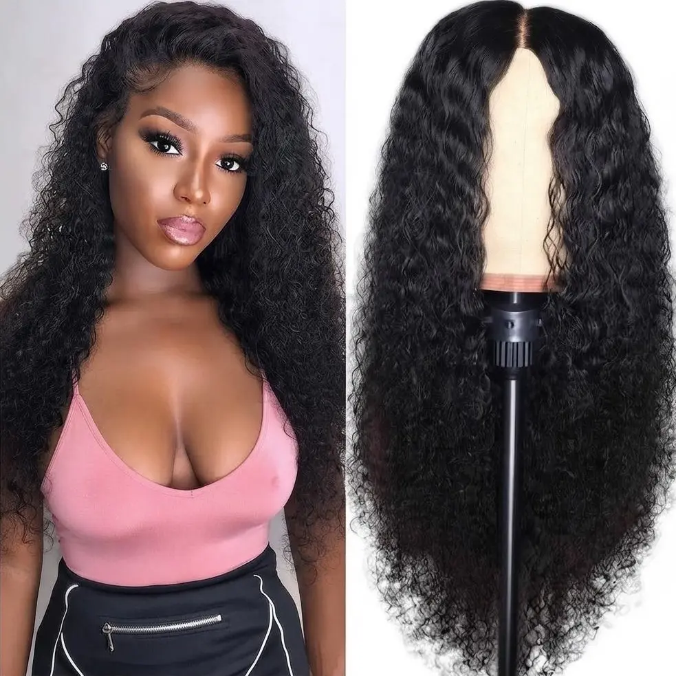 Women'S Long Wavy Synthetic Lace Front Wig With Brazilian-Style Curls, Suitable For Daily Wear And Parties