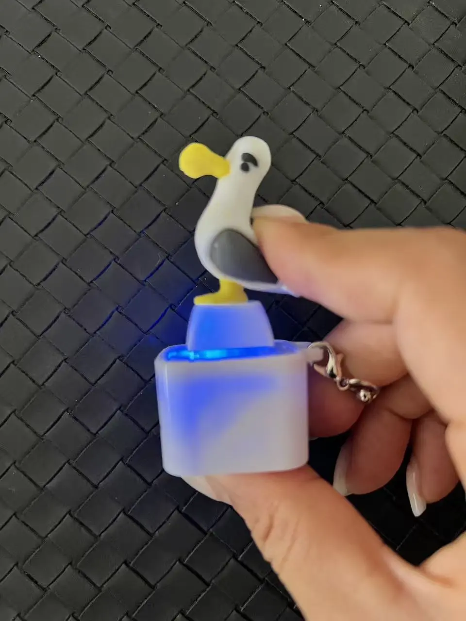 Seagull,Coquí ,Lizard Keychain-Realistic Sounds LED Lights Fidget Toy for Stress Relief Focus Kids Adults Portable Sensory Item summerwins