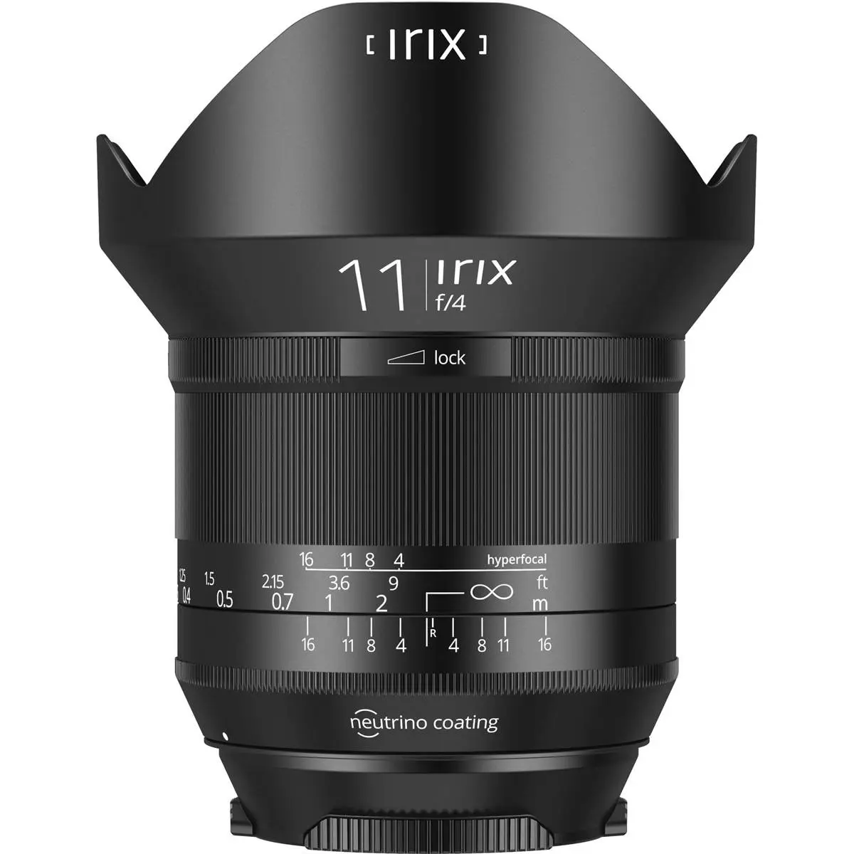 IRIX 11mm f/4.0 Blackstone Compact Full-Frame Camera Lens for Canon EF - Aluminum Alloy, Engraved Markings, Focus Lock, Weather-Sealed, Rear Mount Compatible